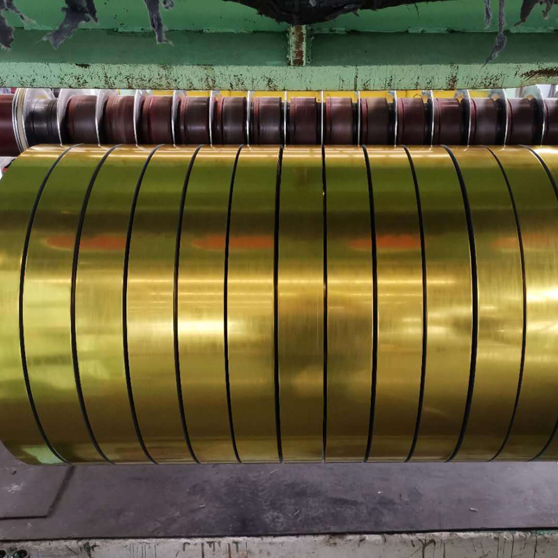 Golden Anti-Finger Print Galvalumed Steel Coil(GOLDE GL) 